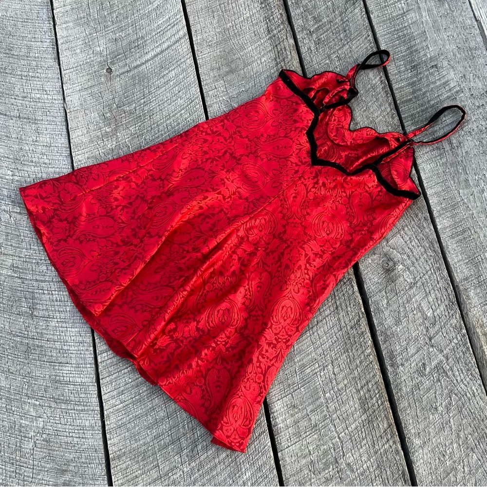 Vintage 80s Victorias Secret Slip Dress - Picture 4 of 4
